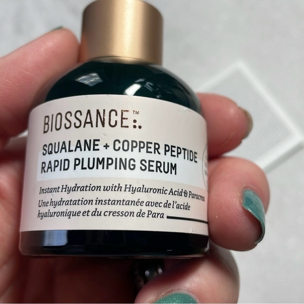 BNWOB Biossance Squalane + Copper Peptide Serum 30ml new